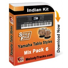 Yamaha Mix Songs Tabla Styles Set 6 - Indian Kit (SFF1 & SFF2) - Keybord Beats